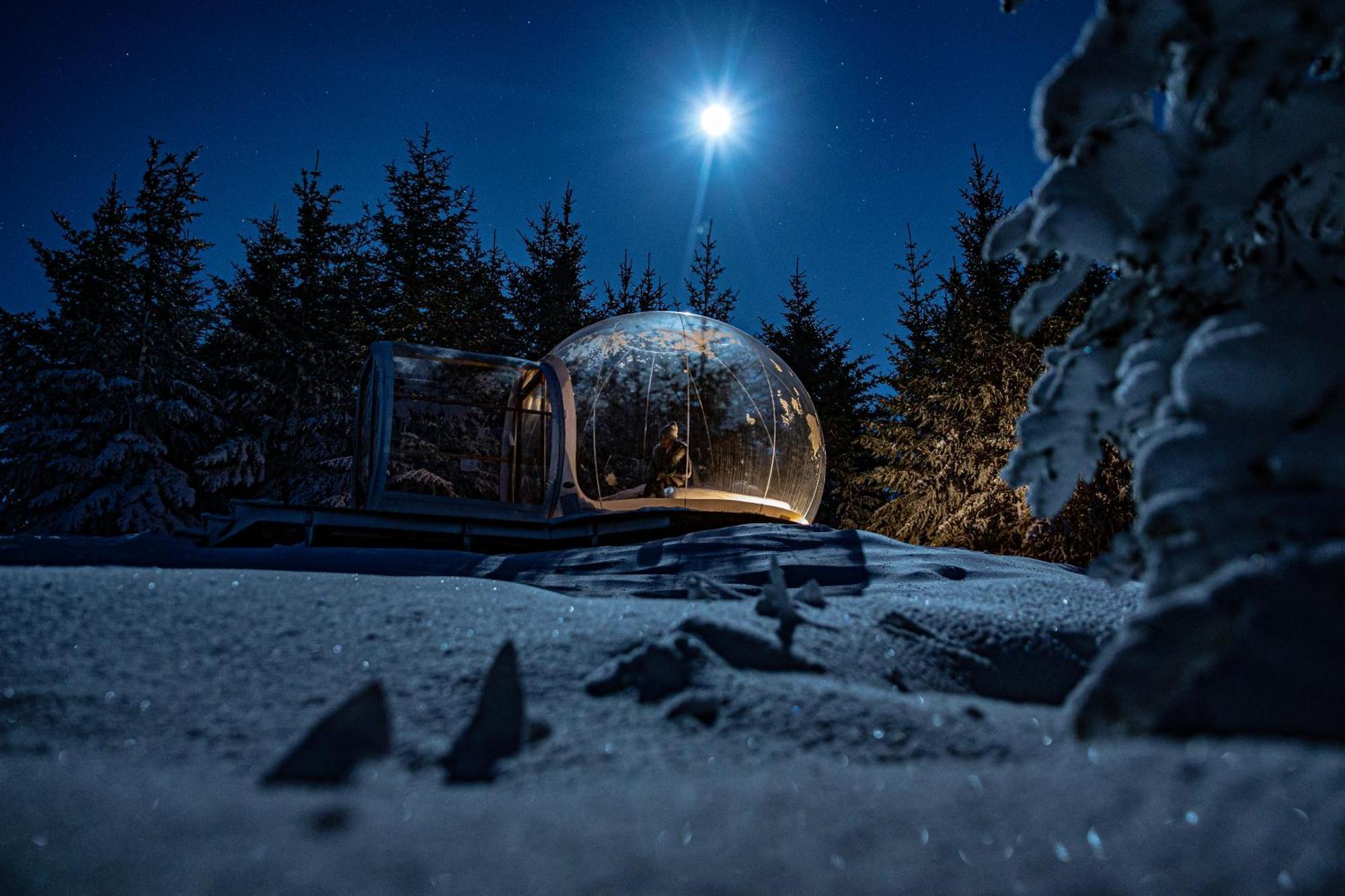 Buubble Hotel - Oelvisholt セルフォス エクステリア 写真